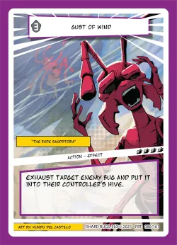 Gust of Wind — First Bounty - Standard Edition #080/161 · Shard Bugs