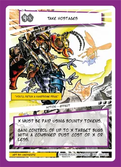 Take Hostages — First Bounty - Standard Edition #083/161 · Shard Bugs