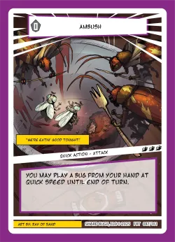 Ambush — First Bounty - Standard Edition #087/161 · Shard Bugs