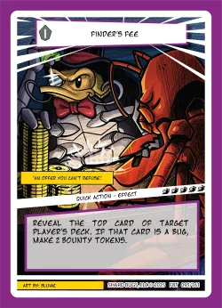 Finder's Fee — First Bounty - Standard Edition #095/161 · Shard Bugs