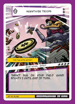 Incentivize Troops — First Bounty - Standard Edition #098/161 · Shard Bugs