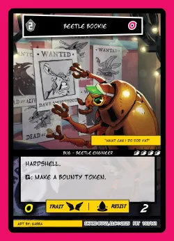 Beetle Bookie — First Bounty - Standard Edition #103/161 · Shard Bugs