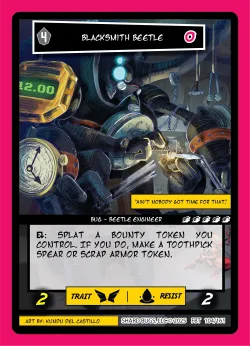 Blacksmith Beetle — First Bounty - Standard Edition #104/161 · Shard Bugs