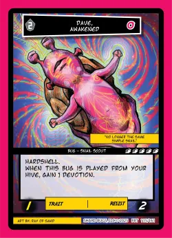 Dave, Awakened — First Bounty - Standard Edition #115/161 · Shard Bugs