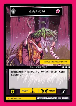 Elder Worm — First Bounty - Standard Edition #118/161 · Shard Bugs