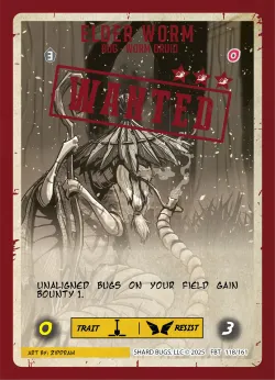 Elder Worm (Serialized) — First Bounty - Standard Edition #118/161 · Shard Bugs