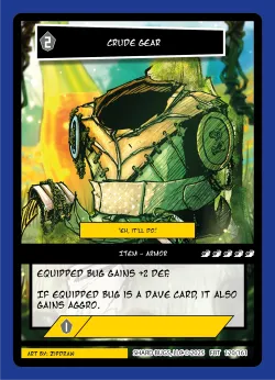 Crude Gear — First Bounty - Standard Edition #120/161 · Shard Bugs