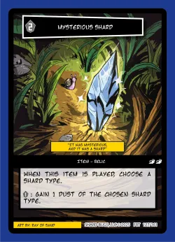 Mysterious Shard 「FBSE·127/161」「EN」