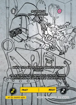 Slugsmith (Sketch) — First Bounty - Standard Edition #SK04/05 · Shard Bugs