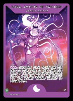 Luna, Avatar of Twilight [Back] — First Bounty - Standard Edition #T03/07 · Shard Bugs