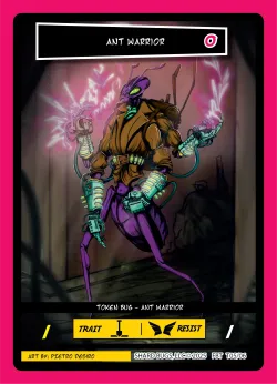 Ant Warrior [Front] — First Bounty - Standard Edition #T05/07 · Shard Bugs