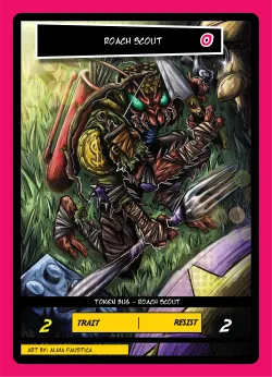 Roach Scout [Back] — First Bounty - Standard Edition #T05/07 · Shard Bugs