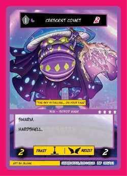 Crescent Comet — Infestation #005/161 · Shard Bugs