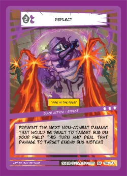 Deflect — Infestation #007/161 · Shard Bugs