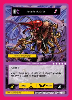 Hungry Hunter — Infestation #013/161 · Shard Bugs