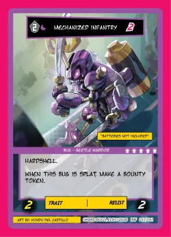 Mechanized Infantry — Infestation #017/161 · Shard Bugs