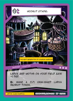 Moonlit Citadel — Infestation #019/161 · Shard Bugs