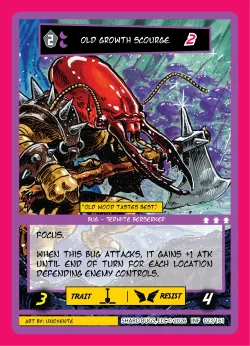 Old Growth Scourge — Infestation #023/161 · Shard Bugs