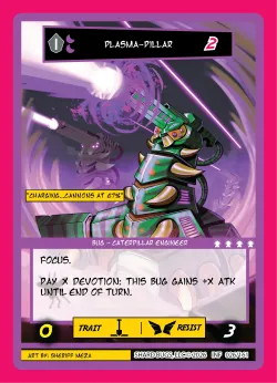 Plasma-pillar — Infestation #026/161 · Shard Bugs