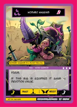 Wormbo Waggins — Infestation #033/161 · Shard Bugs