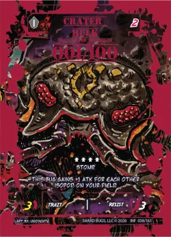 Crater Hulk (Serialized) — Infestation #038/161 · Shard Bugs