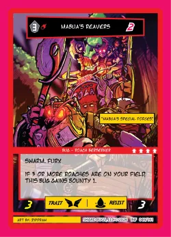 Mabua's Reavers — Infestation #049/161 · Shard Bugs