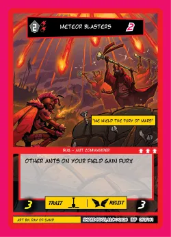 Meteor Blasters — Infestation #050/161 · Shard Bugs