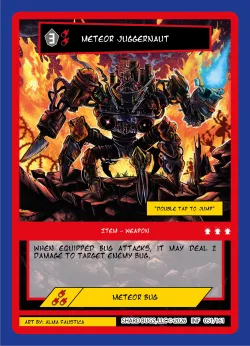 Meteor Juggernaut — Infestation #051/161 · Shard Bugs