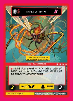 Order of Rinfaf — Infestation #054/161 · Shard Bugs