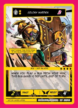 Colony Warden — Infestation #072/161 · Shard Bugs