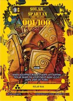 Solar Spartan (Serialized) — Infestation #089/161 · Shard Bugs