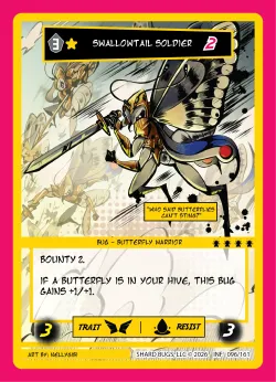Swallowtail Soldier — Infestation #096/161 · Shard Bugs