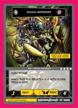 Banana Berserker — Infestation #100/161 · Shard Bugs