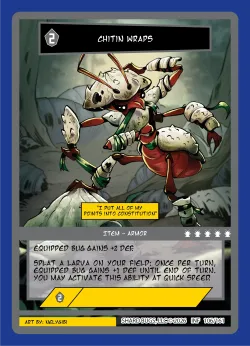 Chitin Wraps — Infestation #106/161 · Shard Bugs