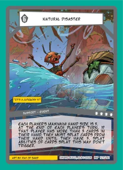 Natural Disaster — Infestation #121/161 · Shard Bugs