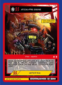 Apocalypse Engine 「I·150/161」「EN」