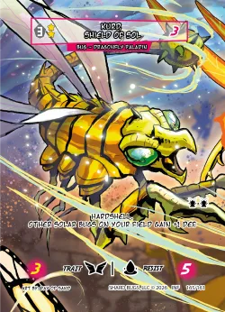 Kurd, Shield of Sol (Alt Art) 「I·165/161」「EN」 (Alternate Art)