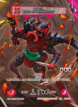 Mabua, Hand of Destruction (Alt Art) 「I·169/161」「EN」 (Alternate Art)
