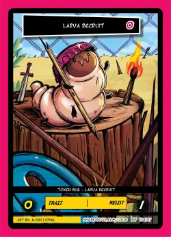 Larva Recruit — Infestation #T04 · Shard Bugs