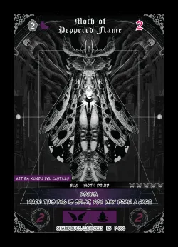 Moth of Peppered Flame 「K·P-006」「EN」