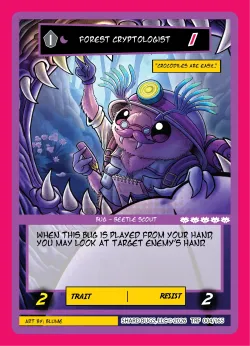 Forest Cryptologist — Terraform #004/165 · Shard Bugs