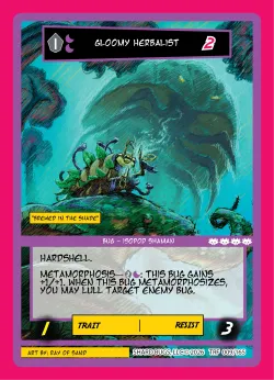 Gloomy Herbalist — Terraform #009/165 · Shard Bugs