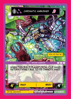 Chromatic Ambusher — Terraform #016/165 · Shard Bugs