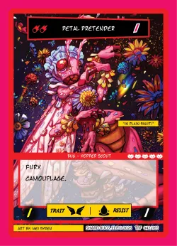 Petal Pretender — Terraform #042/165 · Shard Bugs