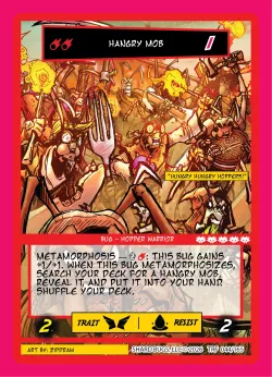 Hangry Mob — Terraform #044/165 · Shard Bugs