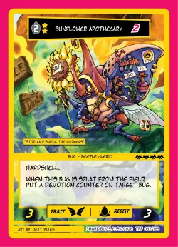 Sunflower Apothecary — Terraform #062/165 · Shard Bugs