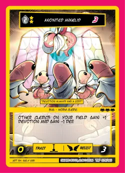 Anointed Annelid — Terraform #079/165 · Shard Bugs