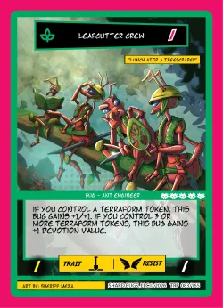 Leafcutter Crew — Terraform #083/165 · Shard Bugs