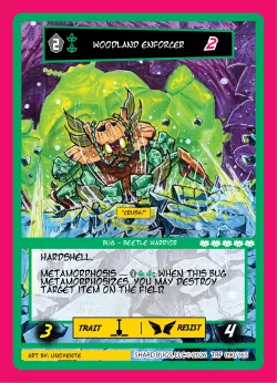 Woodland Enforcer — Terraform #090/165 · Shard Bugs
