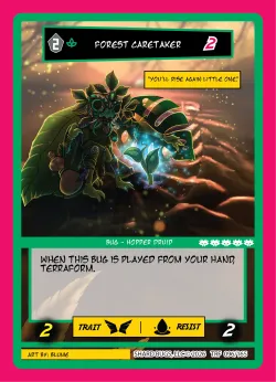 Forest Caretaker — Terraform #096/165 · Shard Bugs